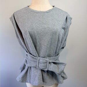 The Greii Belted Women's Blouse